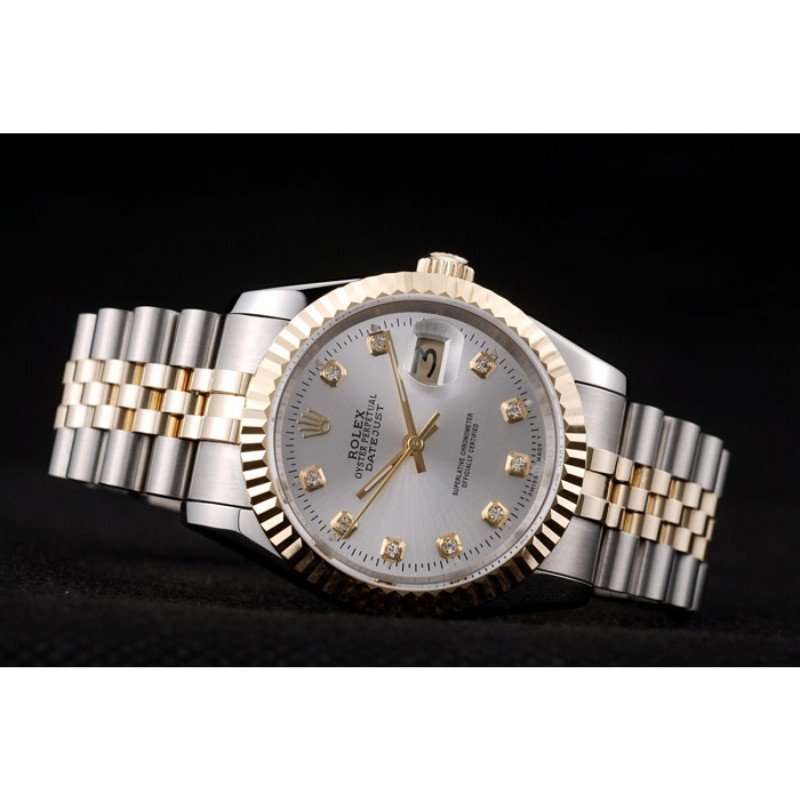 Superclone Rolex Datejust 36mm White Dial SRL10-fasswatch