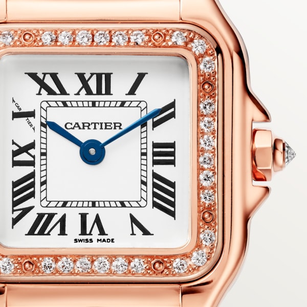 Super Clone 1:1 CARTIER Panthère Small Model Rose Gold Diamond WJPN0049Replica-fasswatch
