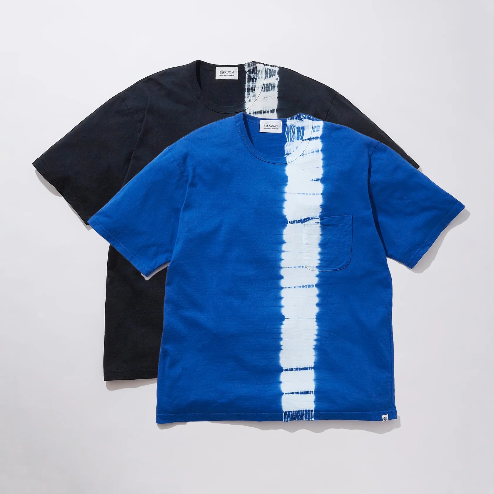 KUON 25S/S Arimatsu Shibori Tee  115CS08C183-74-04 