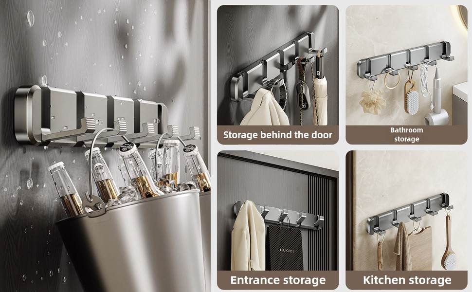 免打孔衣钩使用