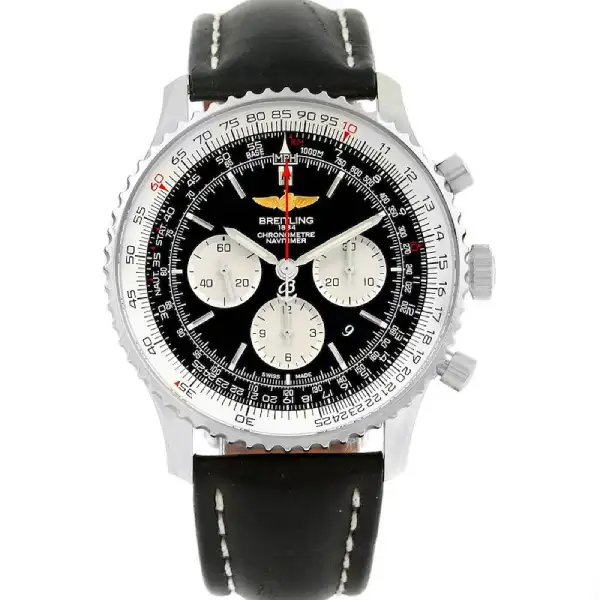 Breitling Navitimer 01 46mm Black Dial Replica-fasswatch