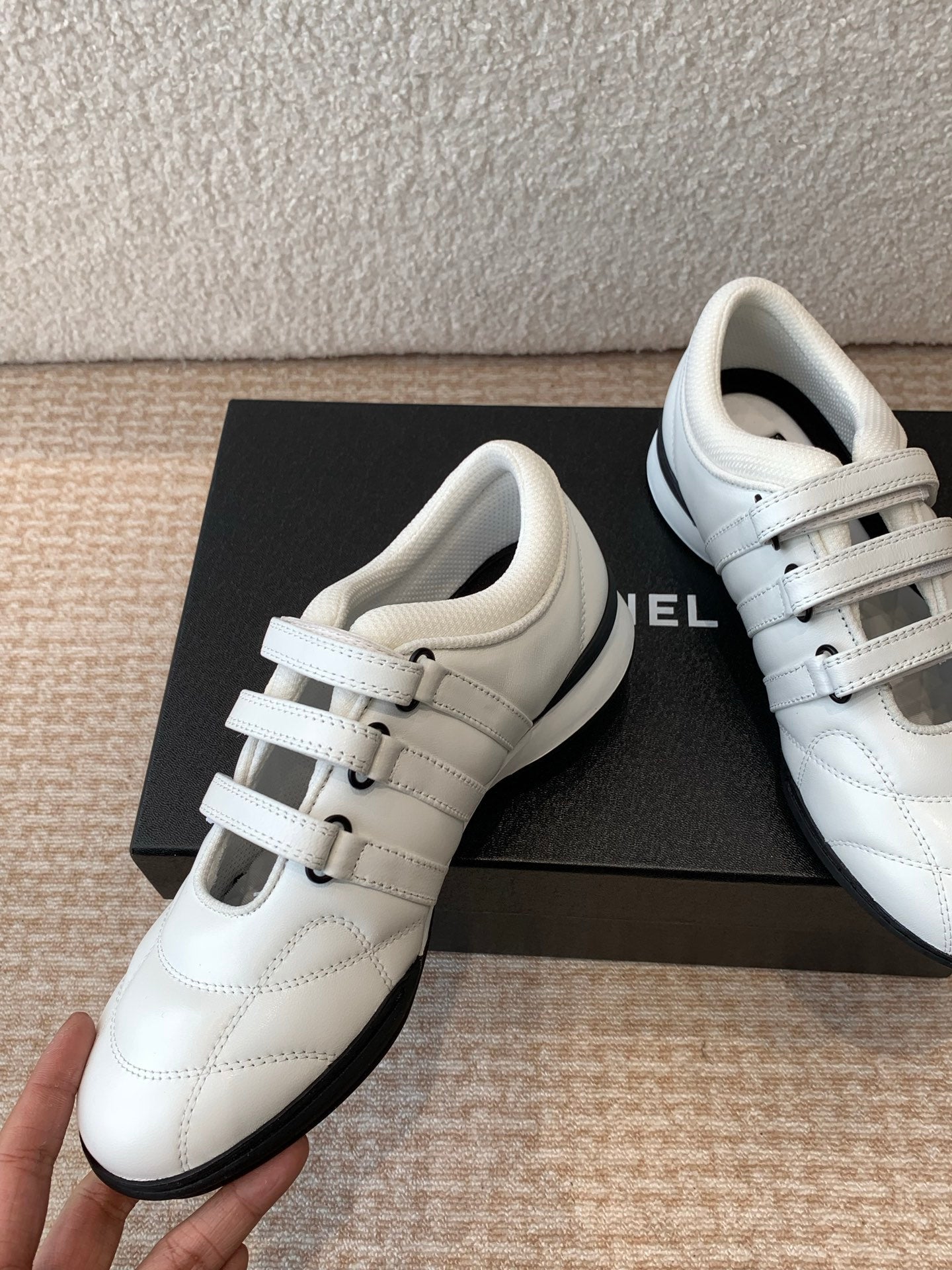 MARY JANE SNEAKERS IN WHITE LAMBSKIN、mysite、Cacoeks