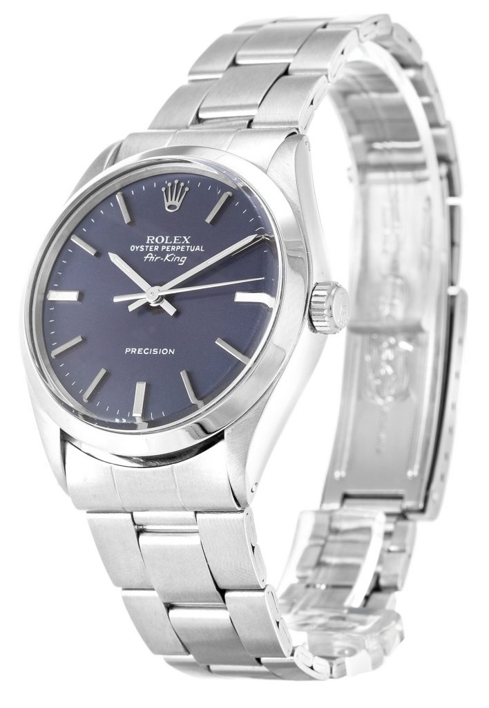 Replica Rolex Air-King 34mm Blue Dial 5500-fasswatch