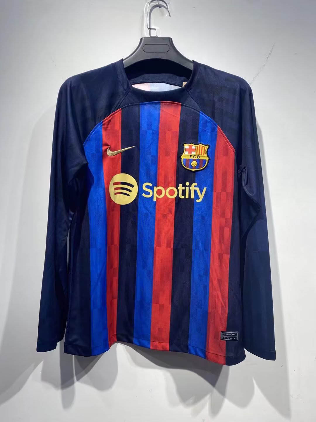 2022/2023 Long Sleeve Barcelona Home 1:1 Thai Quality:football jersey mysite: unitedjerseyfootball 邓江浪:football