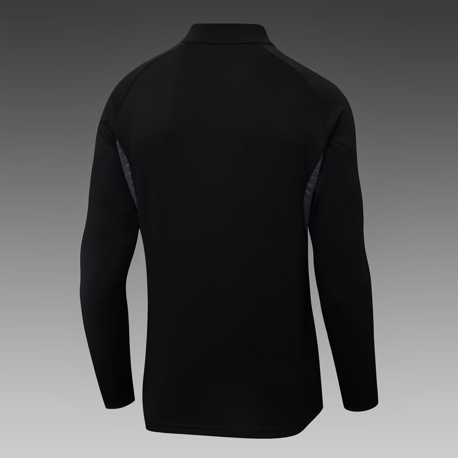 2025/2026 Ajax Half-Pull Training Suit Black Football Shirt 1:1 Thai Quality Set:football jersey mysite: unitedjerseyfootball 邓江浪:football