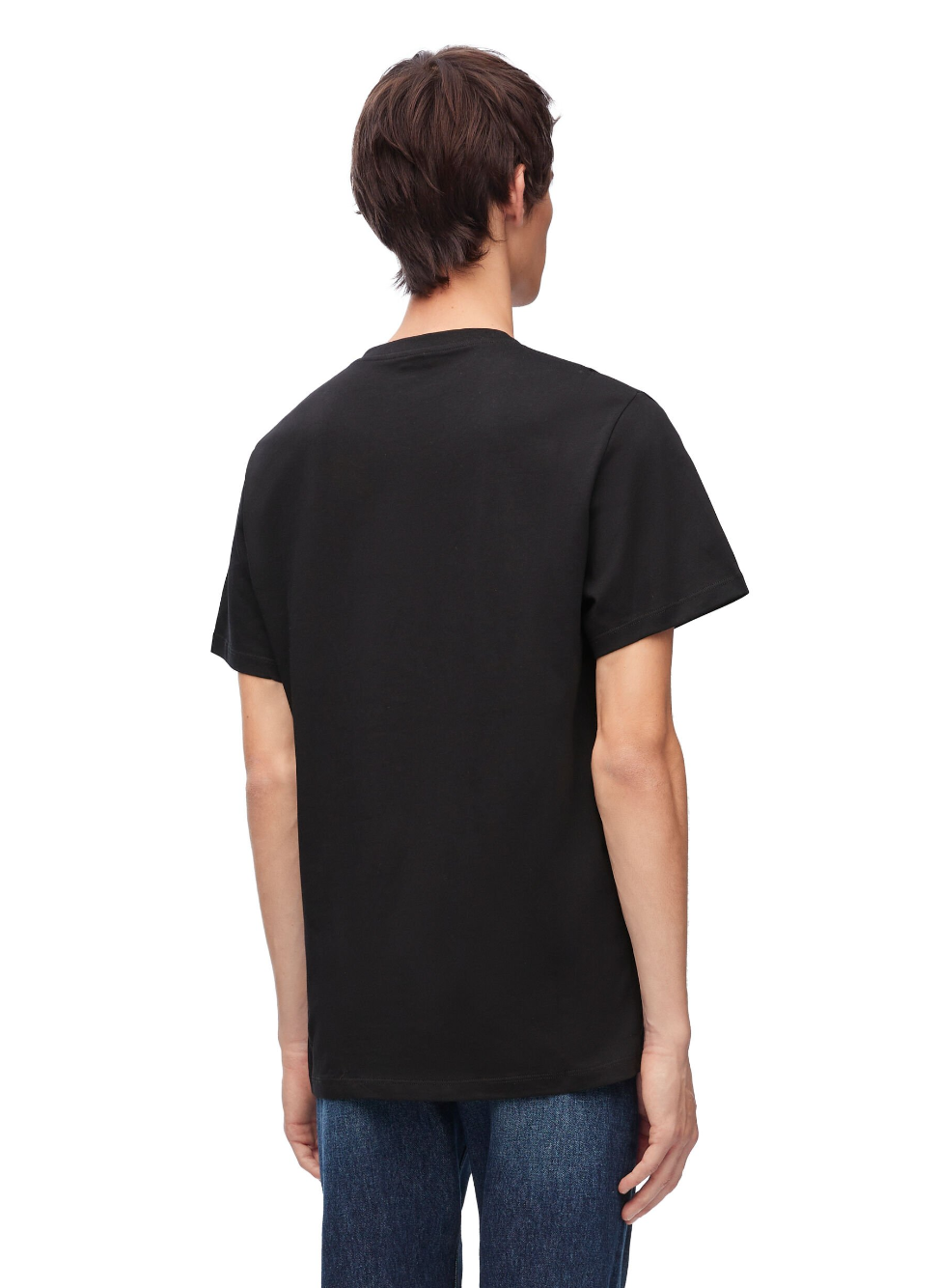 Loewe Logo Embroidered T-Shirt Black、mysite、Cacoeks