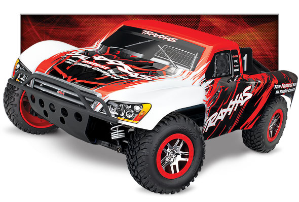 Slash 4X4 VXL (#68086-4) (Red) - Three-Quarter View