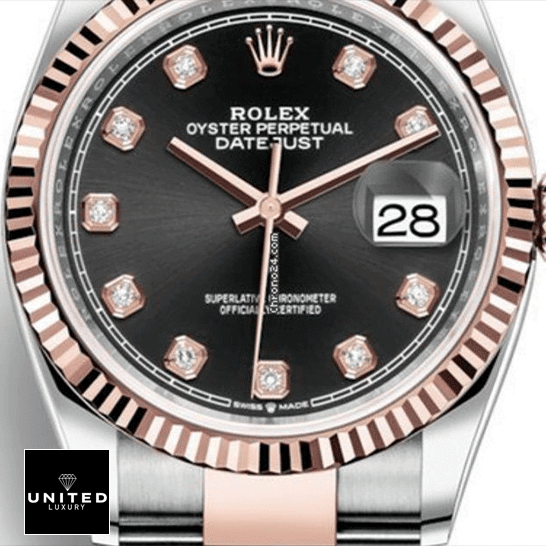 Rolex Datejust 126231 Black With Diamond Dial Replica 6 Rolex Datejust 126231 Black Dial With Diamonds Replica