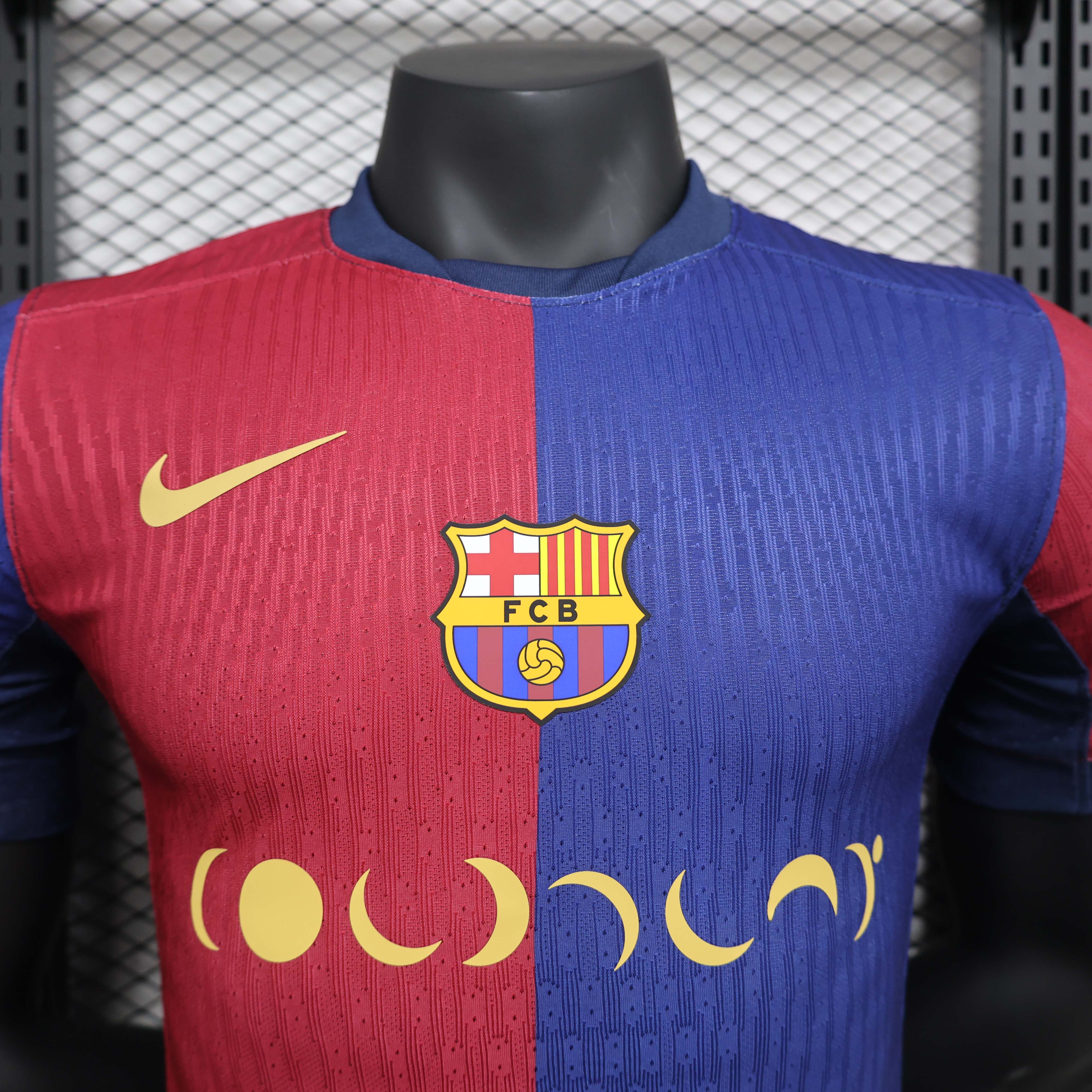 2024/2025 Player Version Barcelona Home Moon Music Football Shirt 1:1 Thai Quality:football jersey mysite: unitedjerseyfootball 邓江浪:football