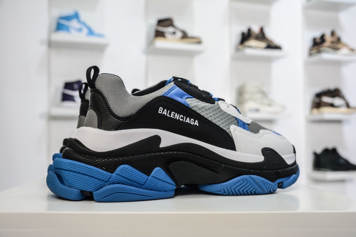 Balenciaga Triple S Sneaker Grey Blue、mysite、Cacoeks