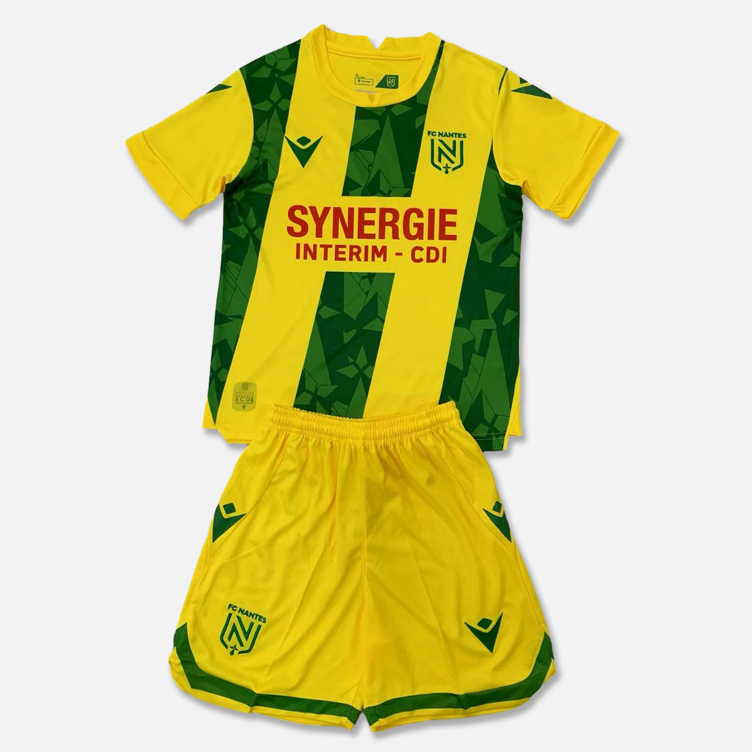 ManixJersey.com | Nantes 24-25 Home Kids Kit -Customize Name, Number and Patch | Worldwide Shipping
