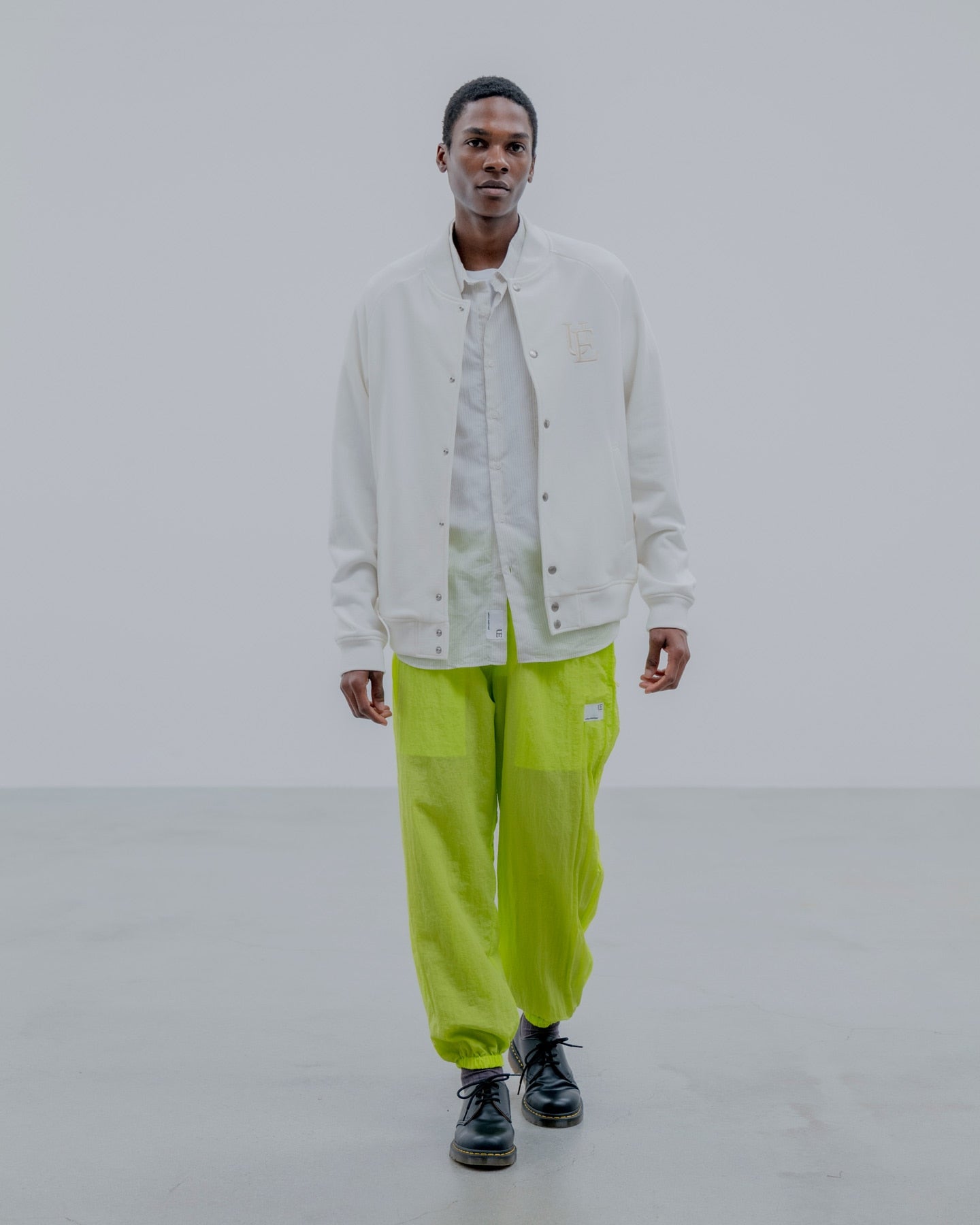 uniform experiment 25S/S SWEAT VARSITY JACKET  UE-250032 