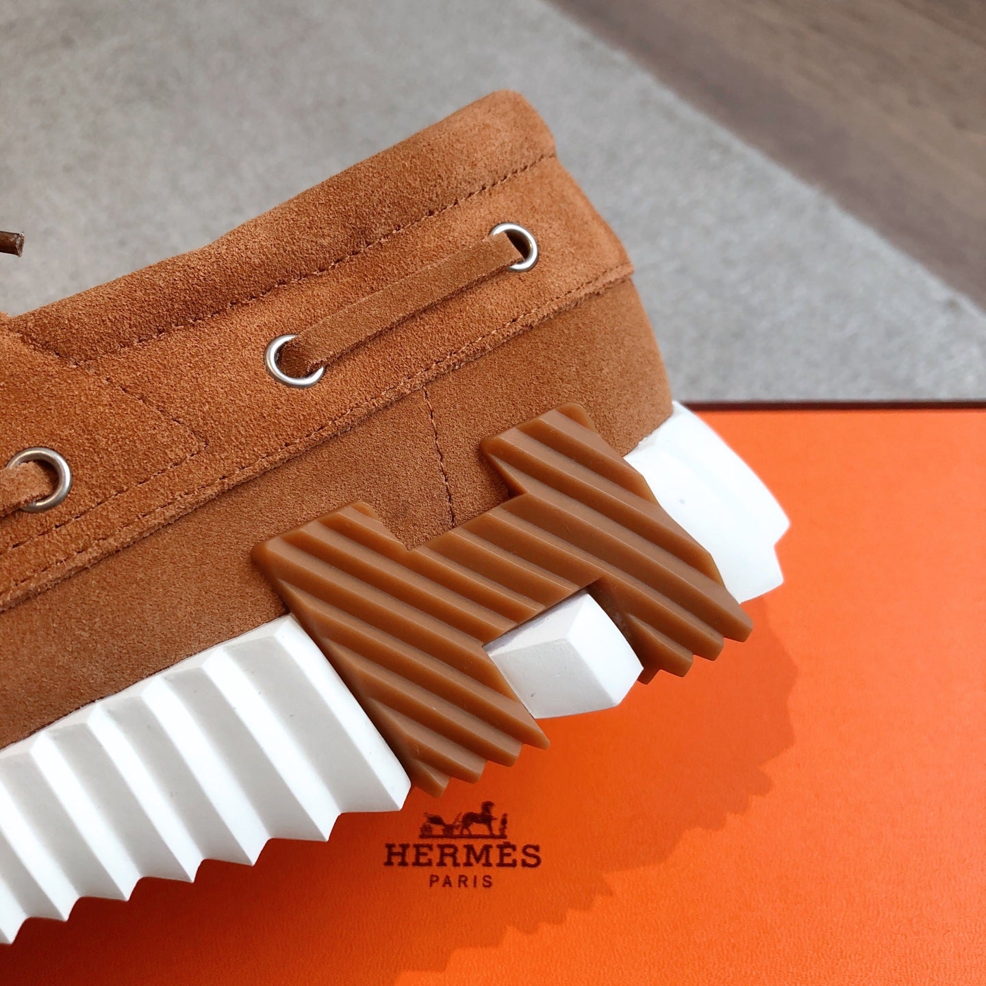 KETCH SNEAKER IN BRONZE BROWN SUEDE、mysite、Cacoeks