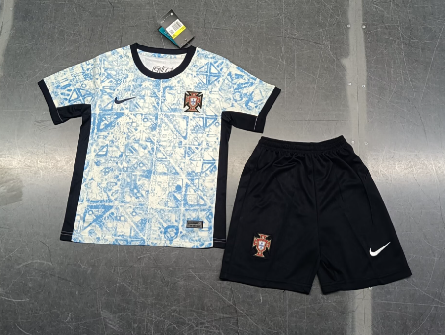 24/25 Portugal Away Football Shirt Kids Size Suit-mysite Custom Football Kit- Nextkits
