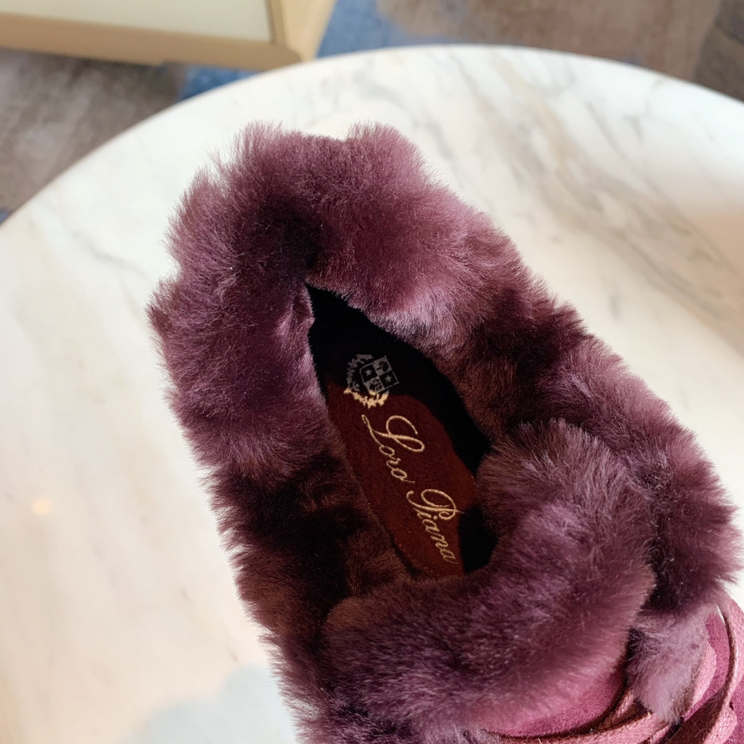 LP WINTER NUAGES SNEAKERS MULBERRY LAMBSKIN、mysite、Cacoeks