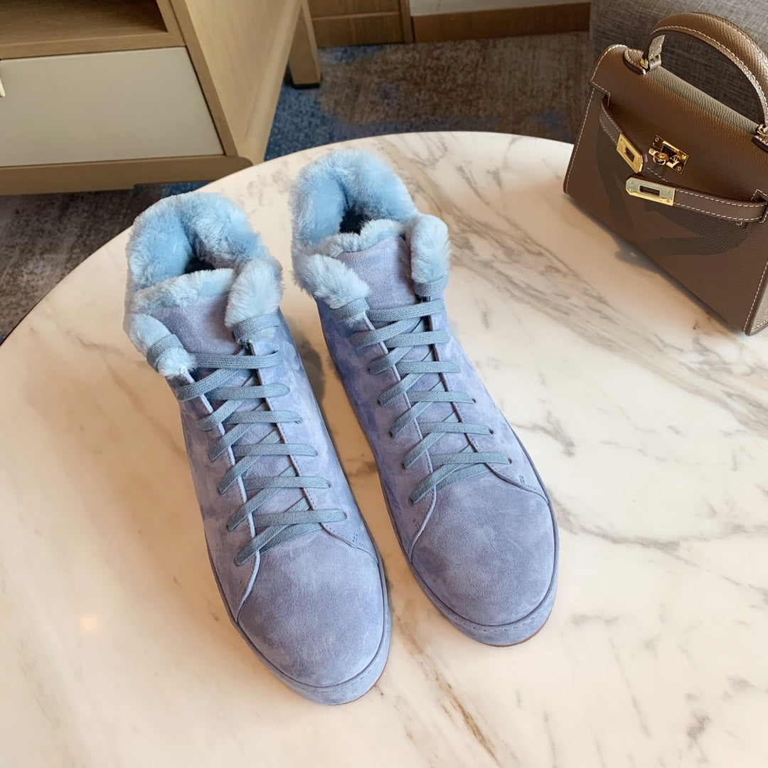 LP WINTER NUAGES SNEAKERS SAPPHIRE LAMBSKIN、mysite、Cacoeks