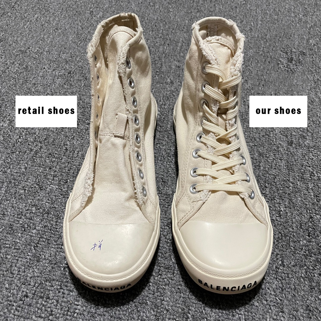Balenciaga Paris High Top Trainer In White、mysite、Cacoeks
