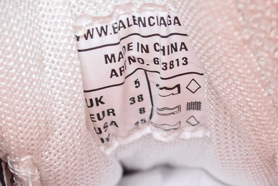 Balenciaga Track Mule in White Orange、mysite、Cacoeks