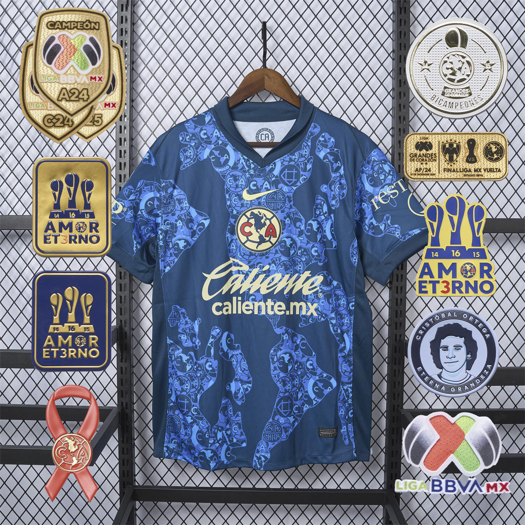 UltraTrikot-【NEW】Club América 24-25 Away Jersey - Fans Version