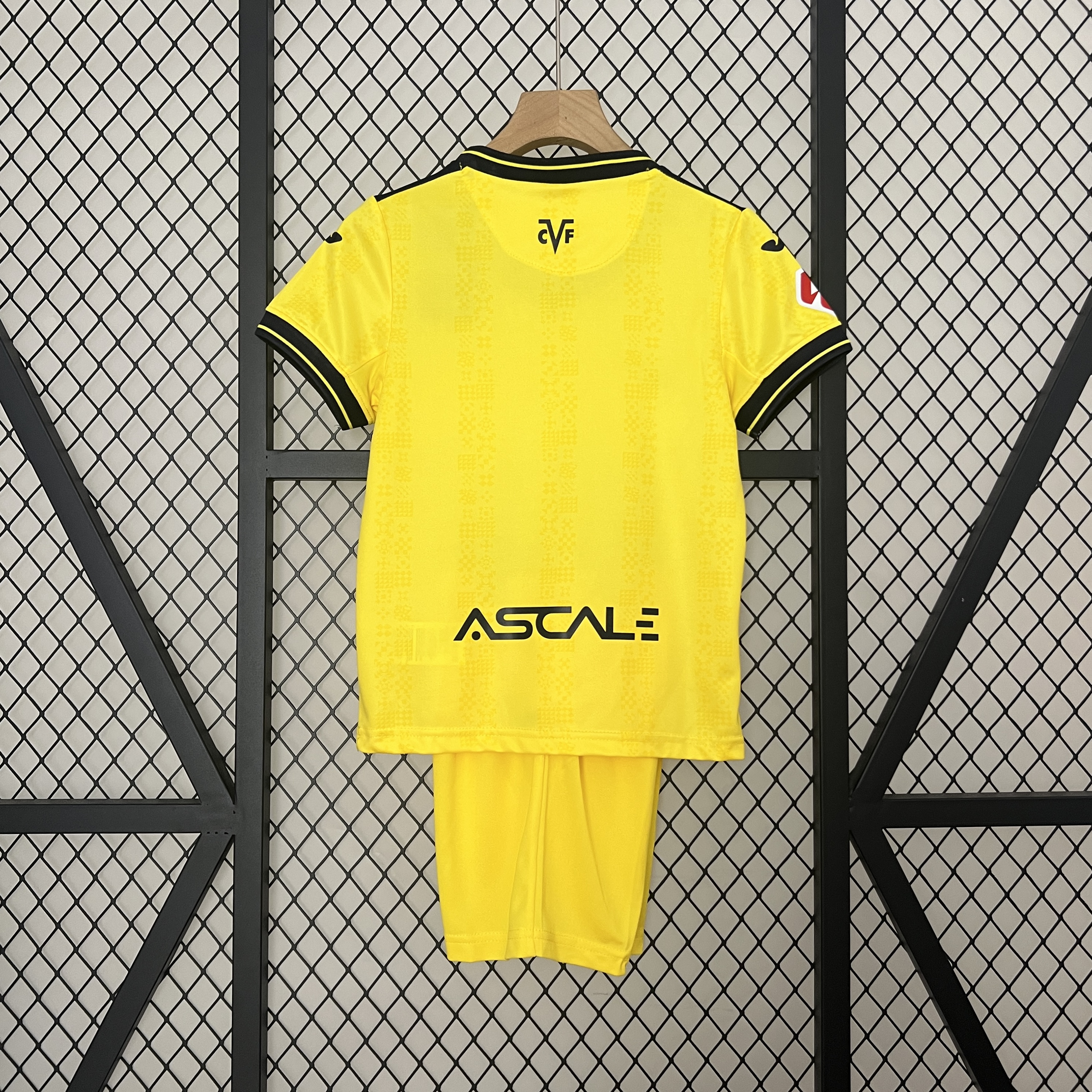 Higojerseys-Villarreal 24-25 Home Stadium Kids Kit