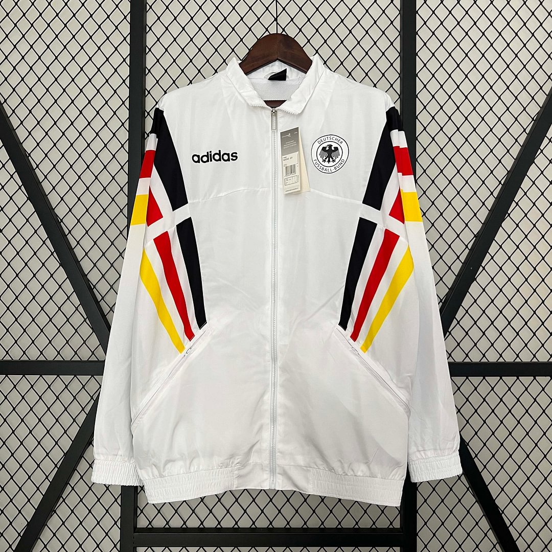 2024 Germany Windbreaker White Soccer Jersey-mysite Custom Football Kit- Nextkits