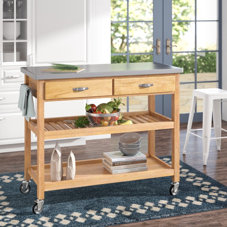 Drumtullagh Metal Kitchen Cart