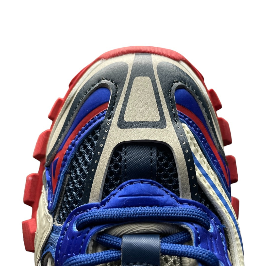 Balenciaga Track 2.0 Trainer in Beige Blue Red、mysite、Cacoeks