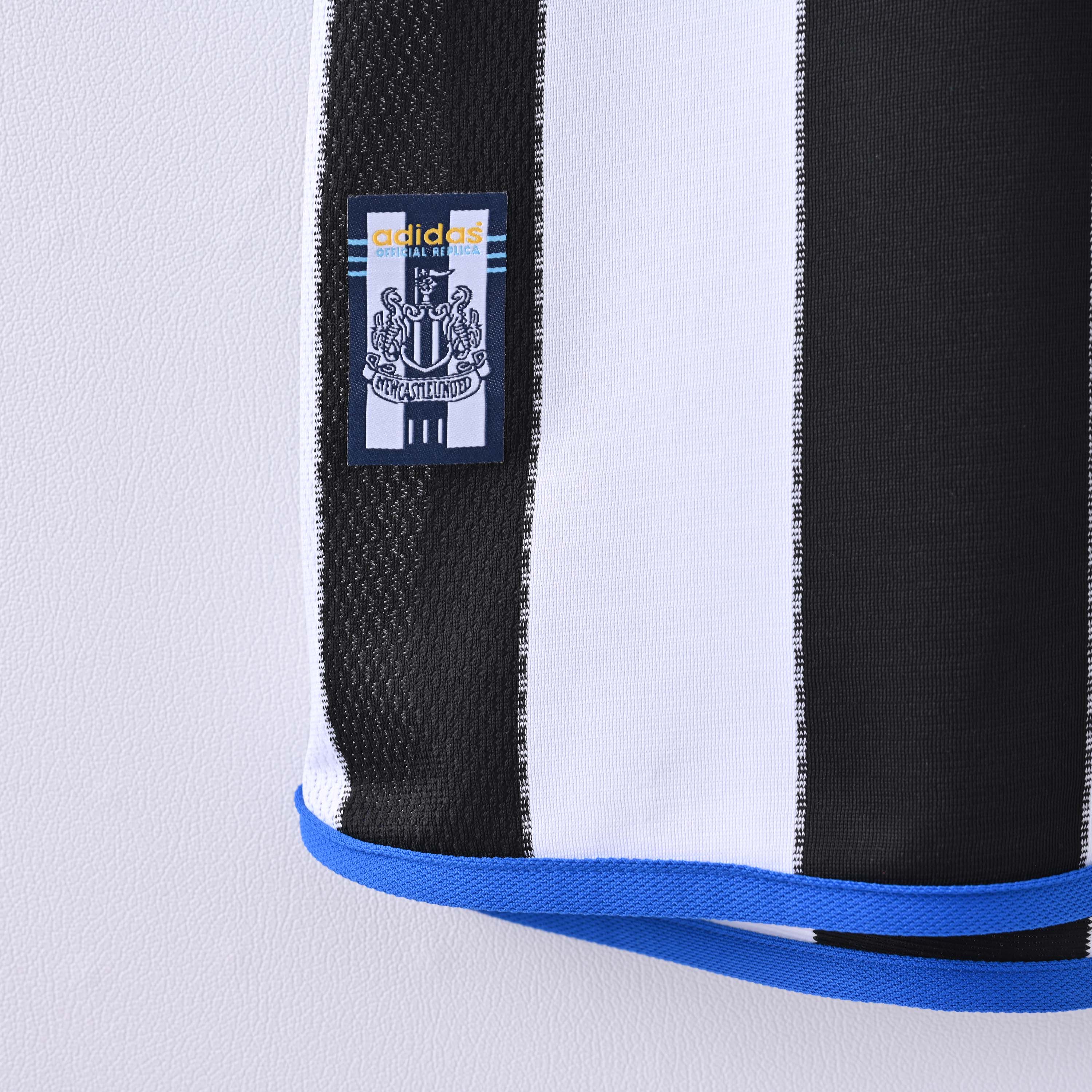 1999/2000 Retro Newcastle United Home Football Shirt 1:1 Thai Quality:football jersey mysite: unitedjerseyfootball 邓江浪:football