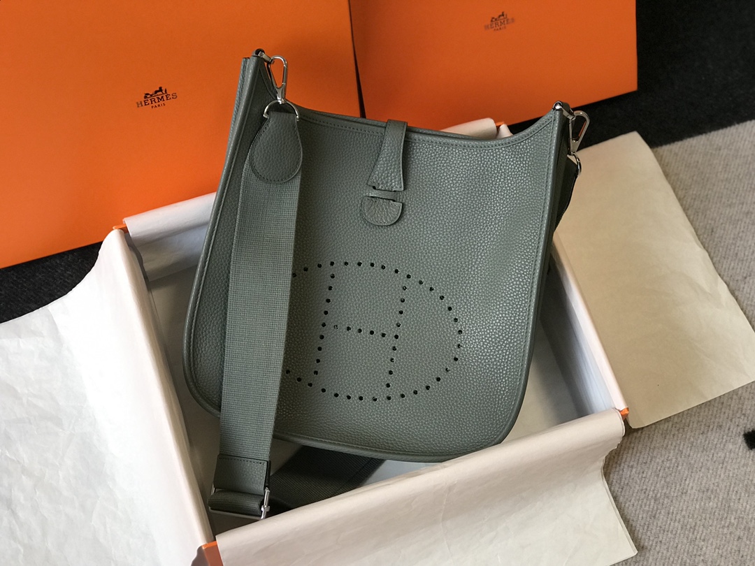 Original Copy Hermes Evelyne 29cm Leather Bags More Colors-2