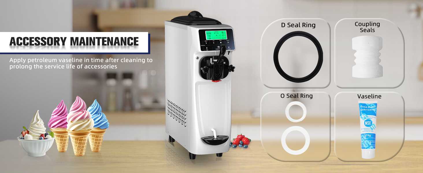 ice cream maker parts