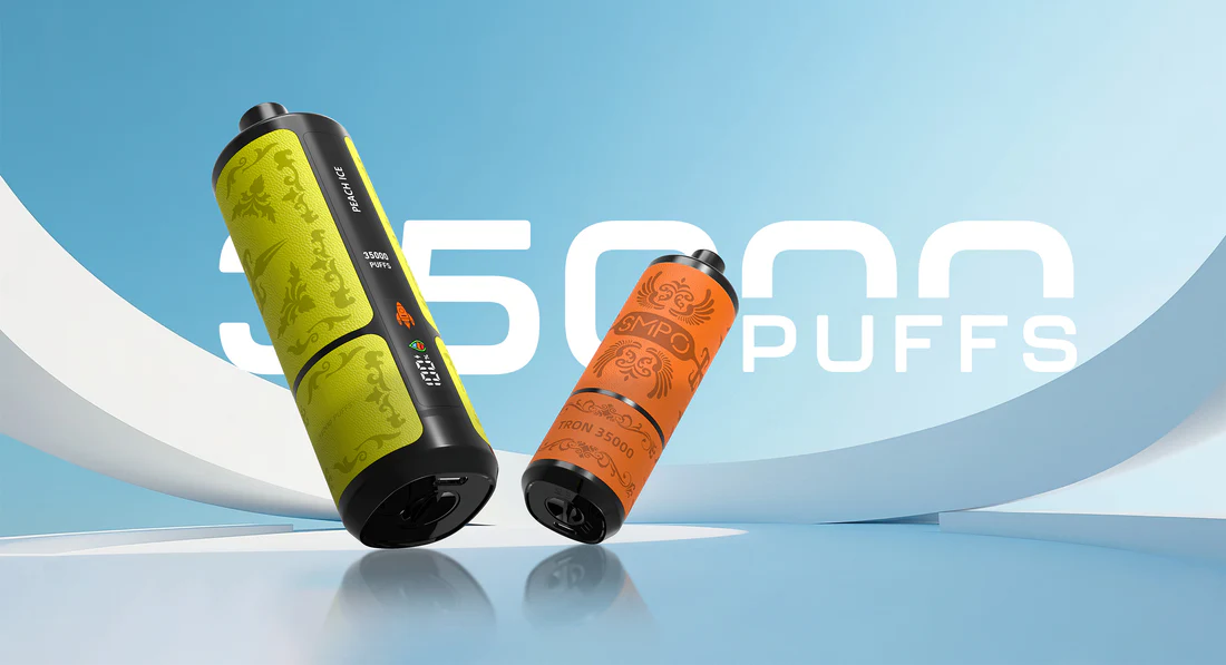  SMPO TRON35000 Rechargeable Disposable Kit 35000 Puffs  vpae005 vapeing vape