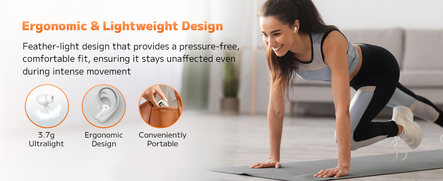 Ergonomic &amp; Lightweight Design