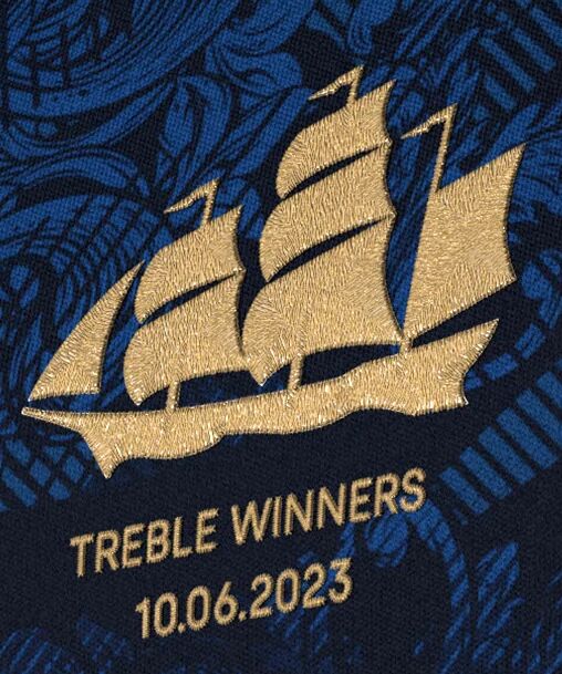 ManixJersey.com | Manchester City 2023 Treble Winners Commemorative Jersey - Player Version -Customize Name, Number and Patch | Worldwide Shipping