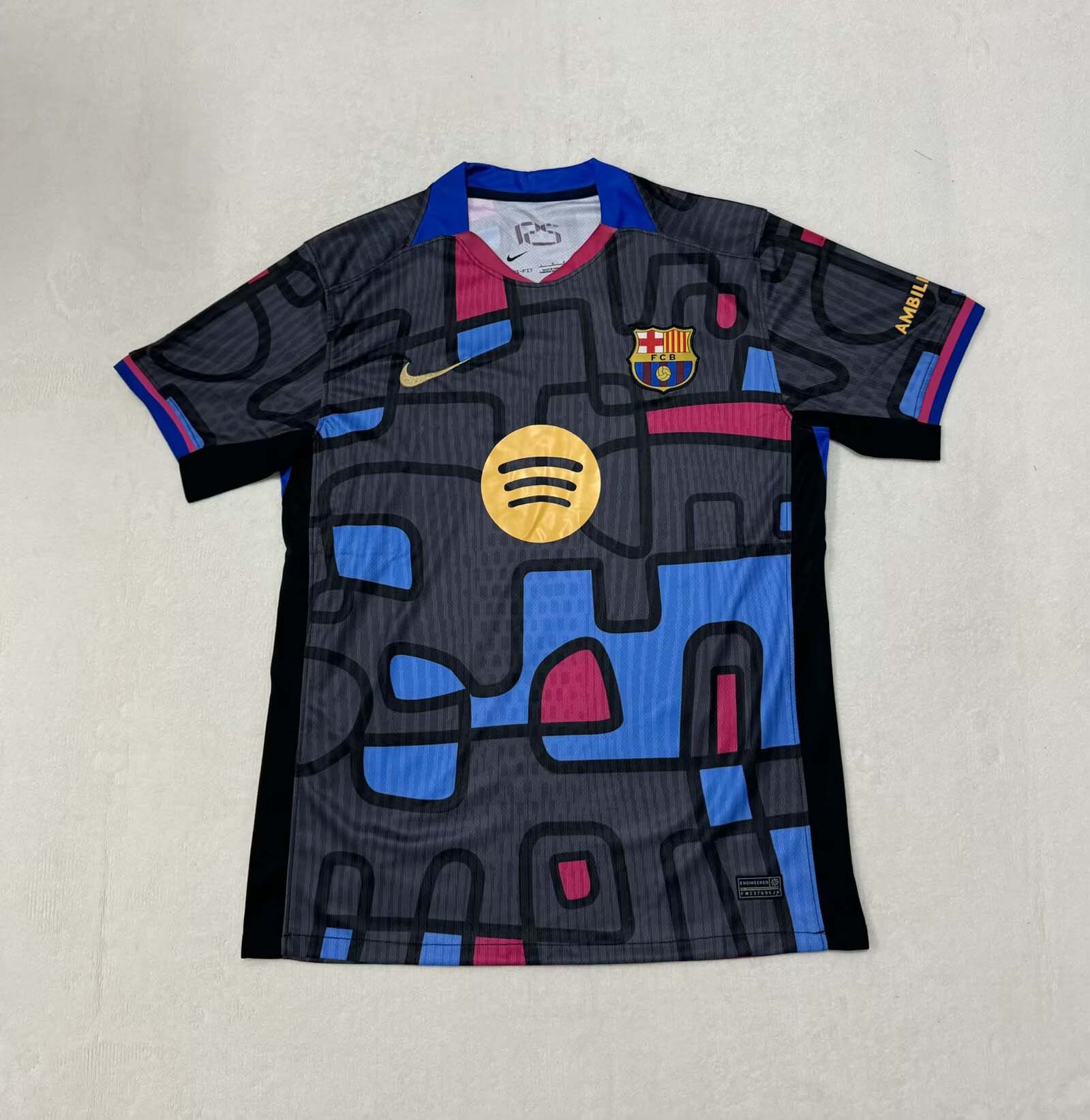 2025/2026 Barcelona Special Edition Gray Football Shirt 1:1 Thai Quality:football jersey mysite: unitedjerseyfootball 邓江浪:football