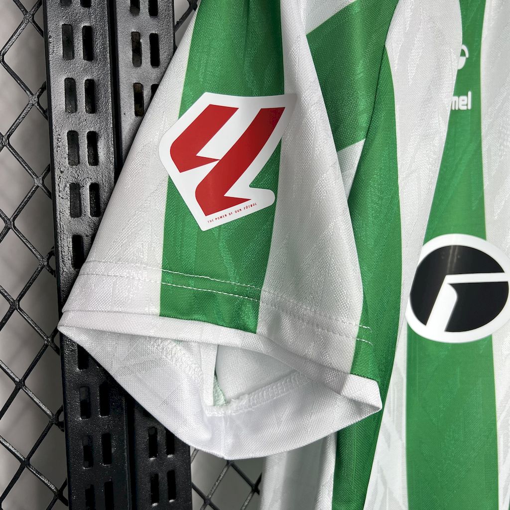 foot-Real Betis 24-25 Home Stadium Jersey with New Sponsor - Fans Version