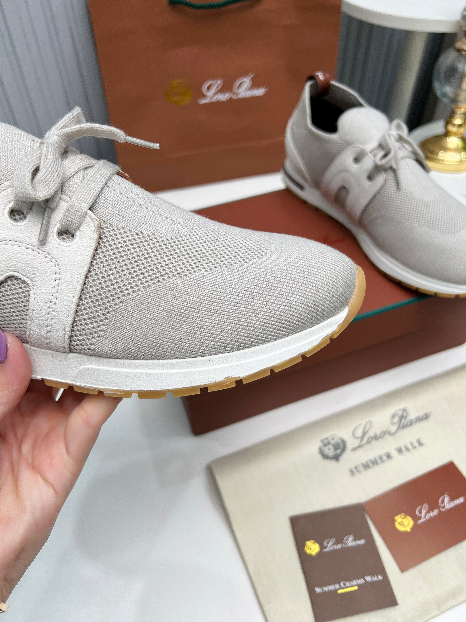 LP 360 FLEXY WALK SNEAKER LIGHT GRAY FABRICS、mysite、Cacoeks