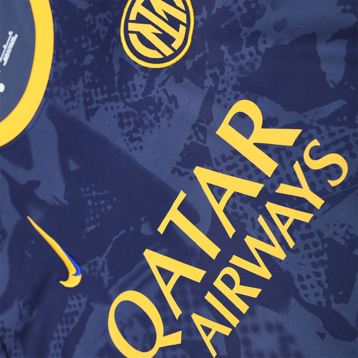 foot-Inter Milan 25-26 Short-Sleeve Training Set - Deep Blue Camouflage