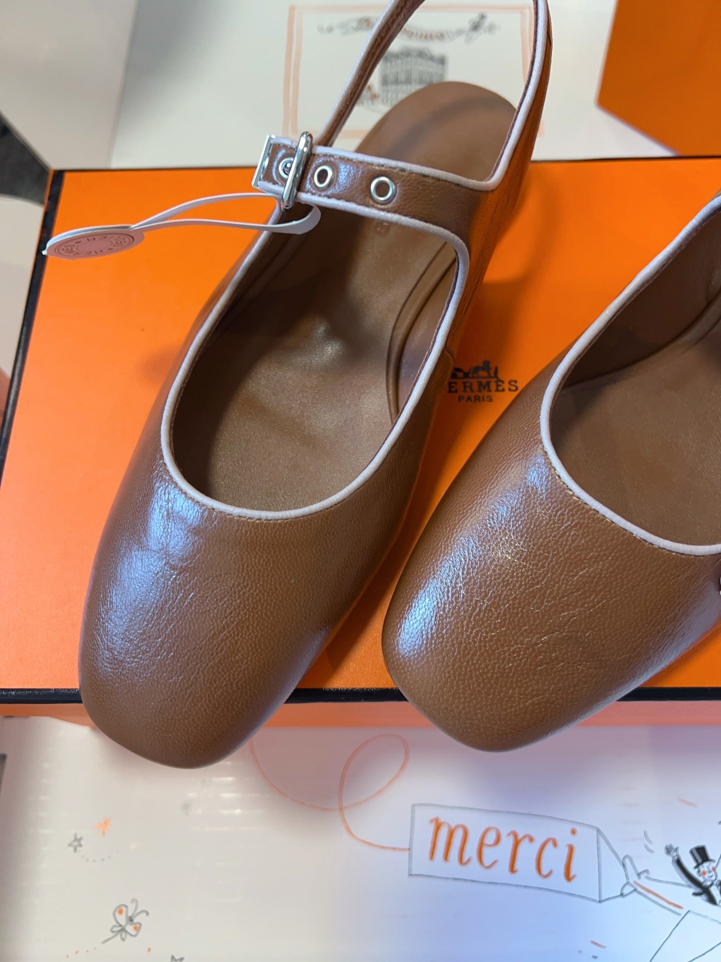 KLEO SLINGBACK IN BRONZE BROWN CALFSKIN、mysite、Cacoeks