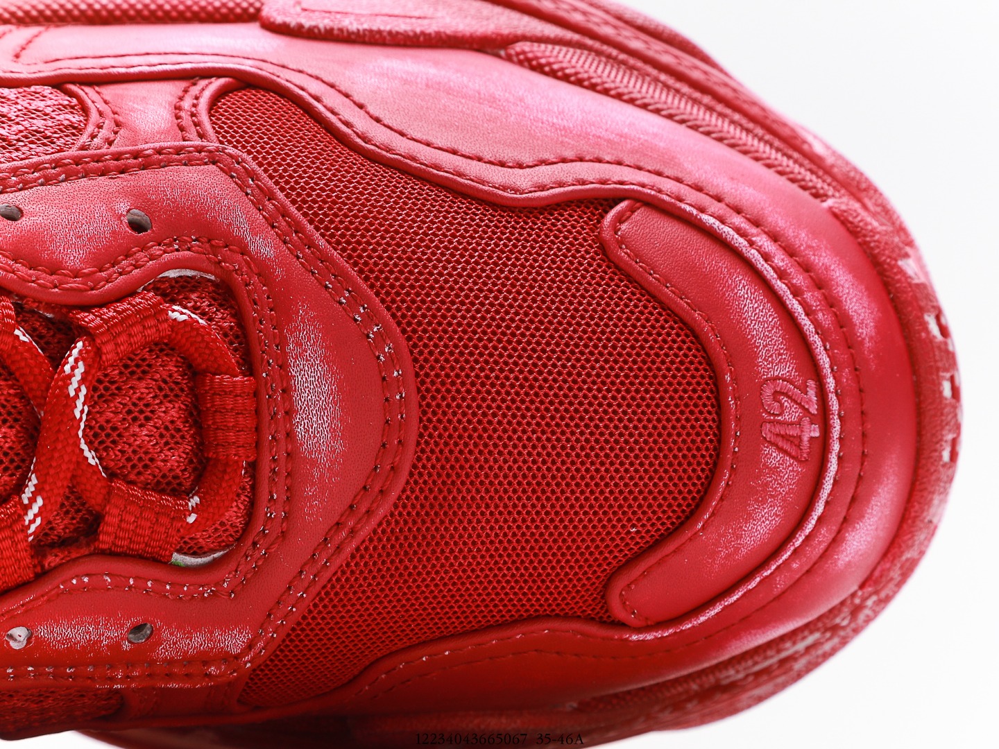 Balenciaga Triple S Sneaker Dark Red Faded、mysite、Cacoeks