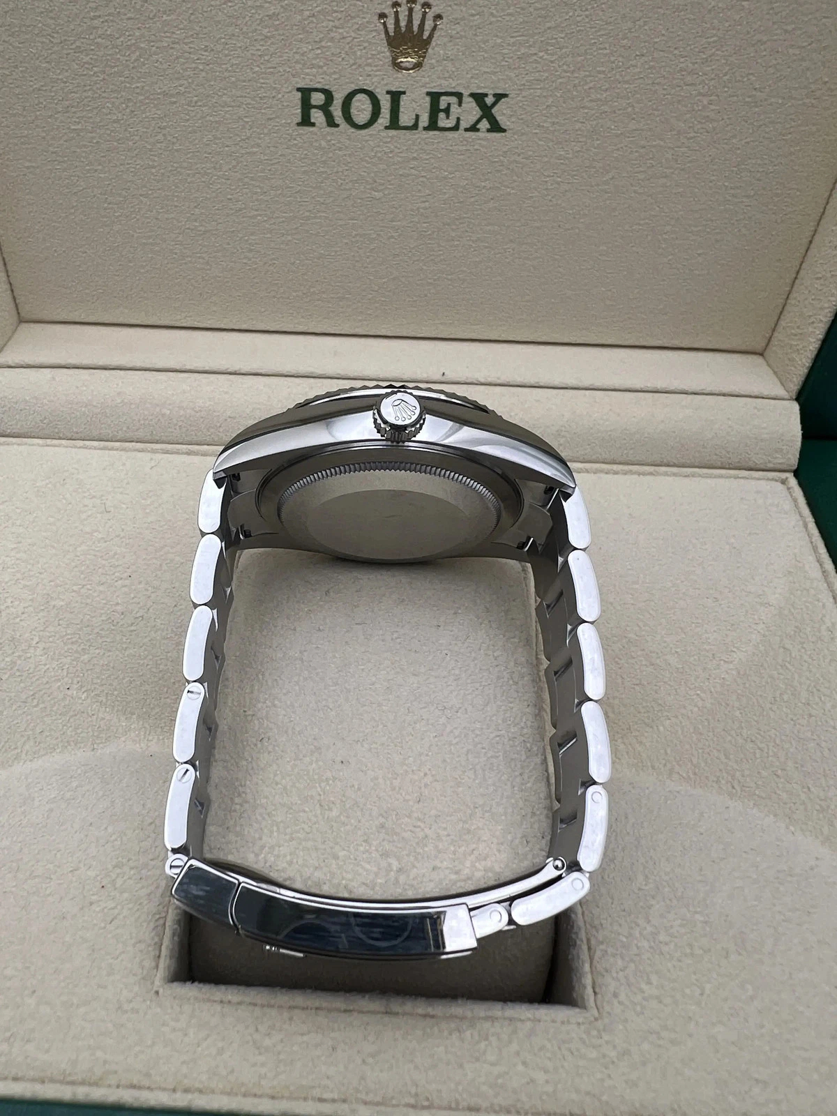 Rolex Sky-Dweller Green Dial Super Clone Swiss ReplicaWatch Oyster Bracelet Ref 336934 9002 Swiss Movement