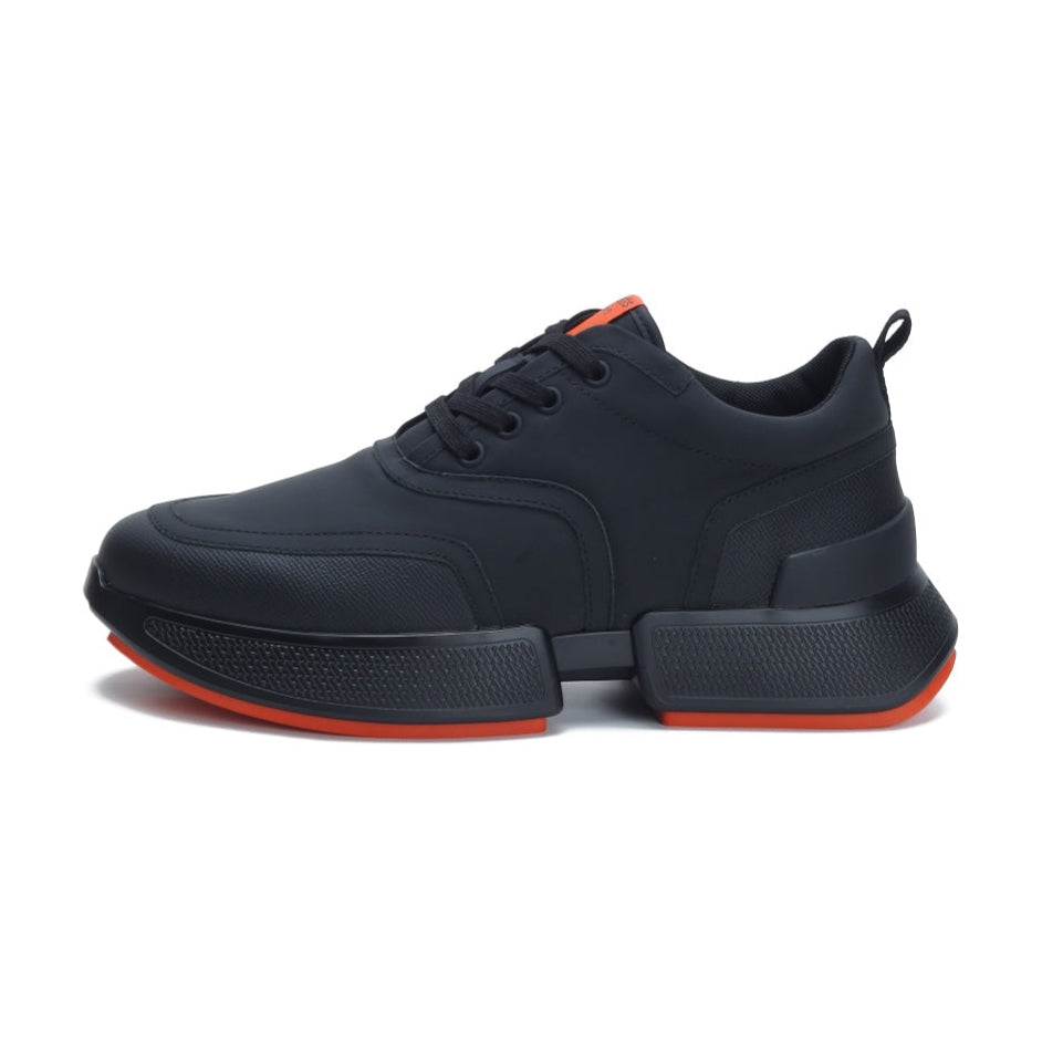 GIGA SNEAKER IN FULL BLACK STITCHED MESH AND CALFSKIN、mysite、Cacoeks