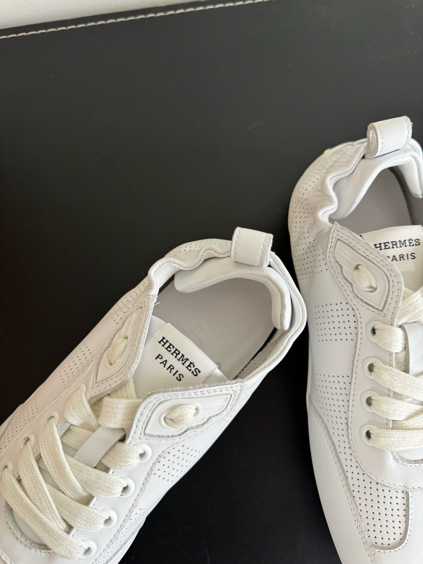 SKATEBOARD SHOES WHITE CALFSKIN、mysite、Cacoeks
