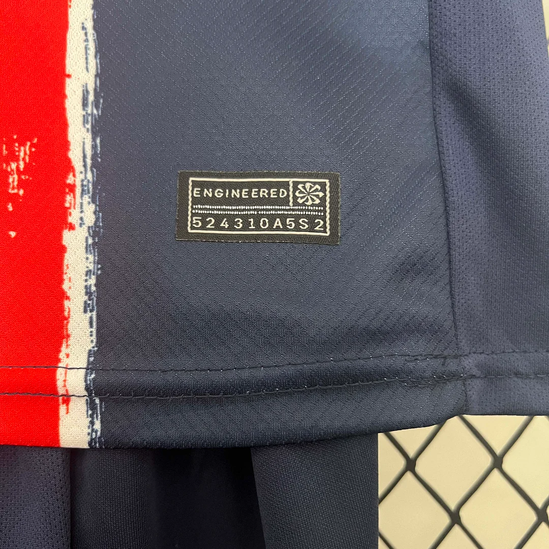 2024/2025 Psg Paris Saint-Germain Home Football Shirt 1:1 Thai Quality Kids Size:football jersey mysite: unitedjerseyfootball 邓江浪:football