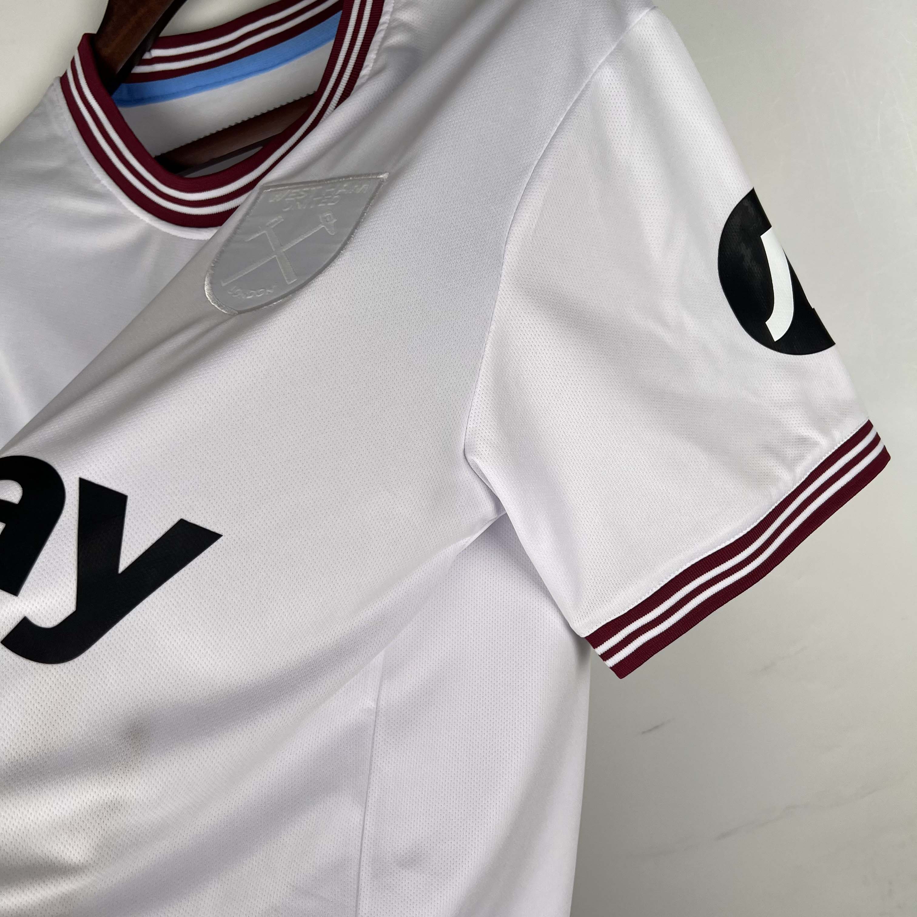 2023/2024 West Ham United Away Football Shirt 1:1 Thai Quality:football jersey mysite: unitedjerseyfootball 邓江浪:football