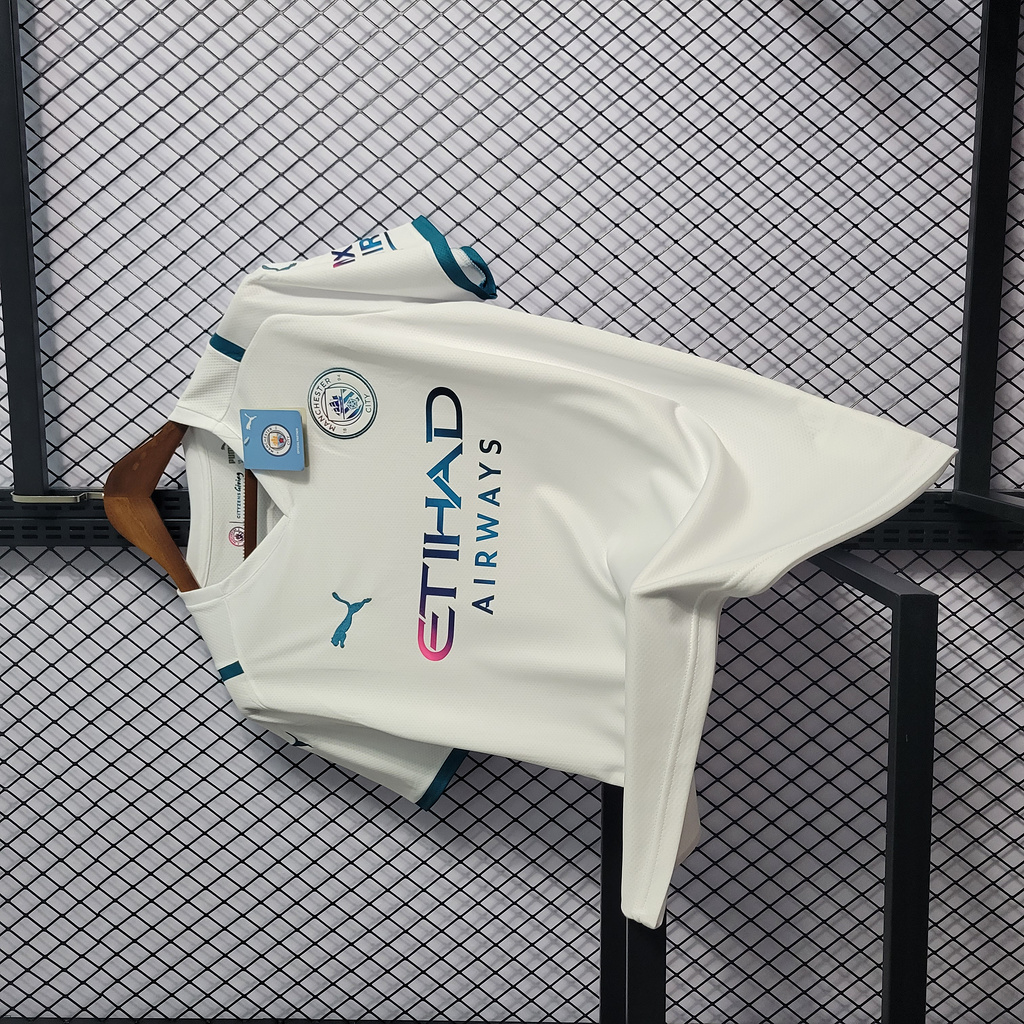 Higojerseys-Manchester City 21-22 Away Stadium Jersey - Fans Version