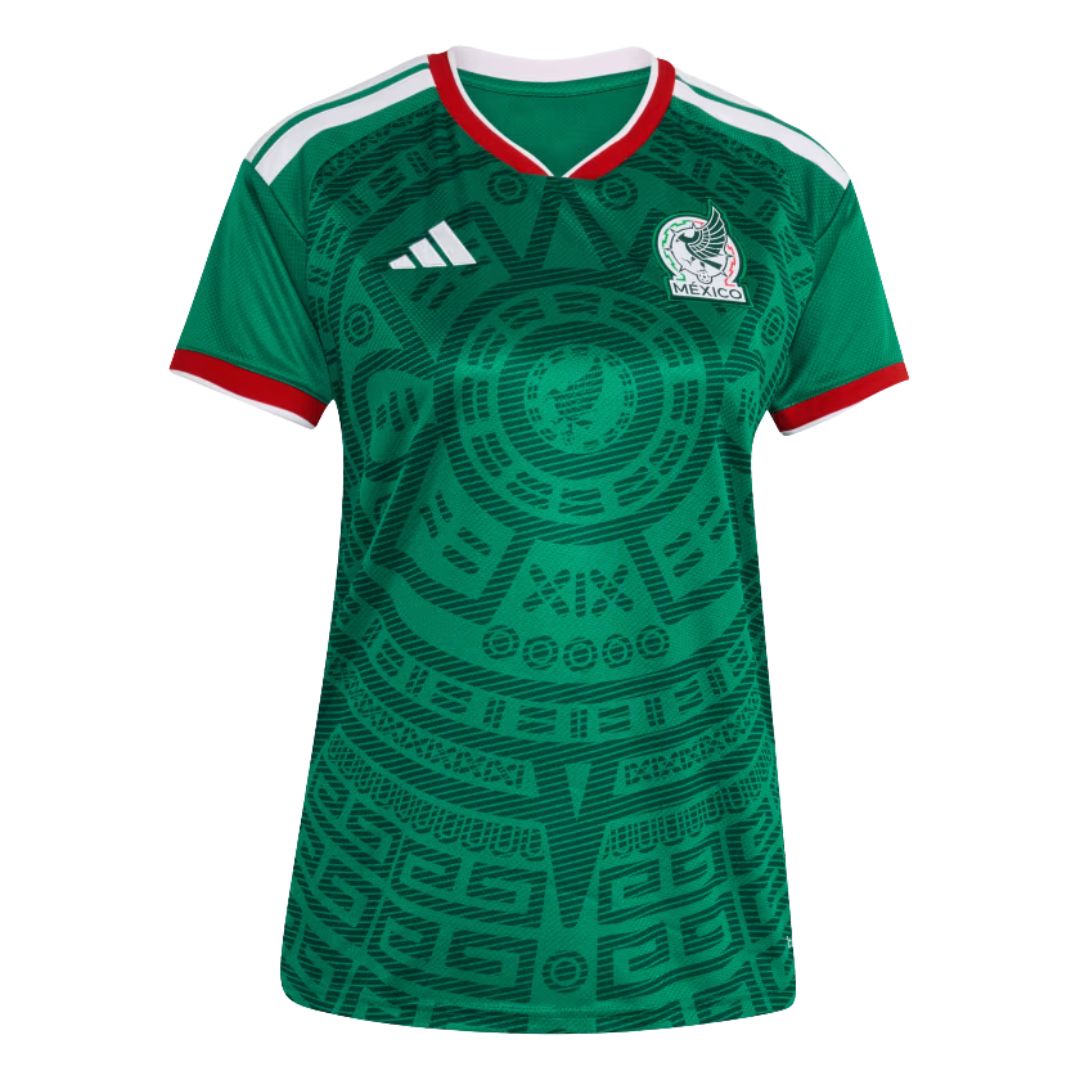 Mexico 2026/2027 home Fan women-mysite Custom Football Kit- Nextkits