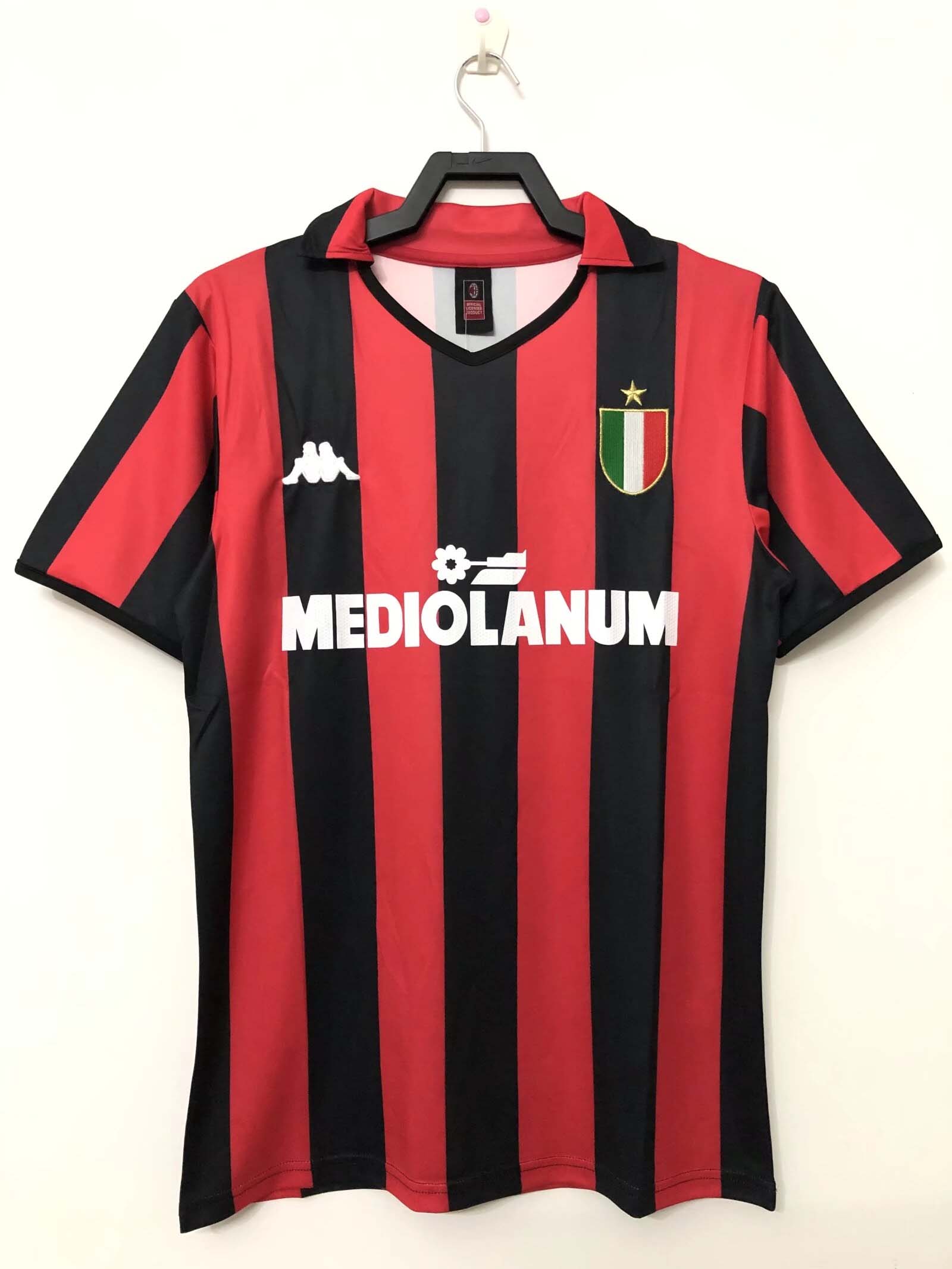 1988/1989 Retro AC Milan Home Football Shirt 1:1 Thai Quality:football jersey mysite: unitedjerseyfootball 邓江浪:football