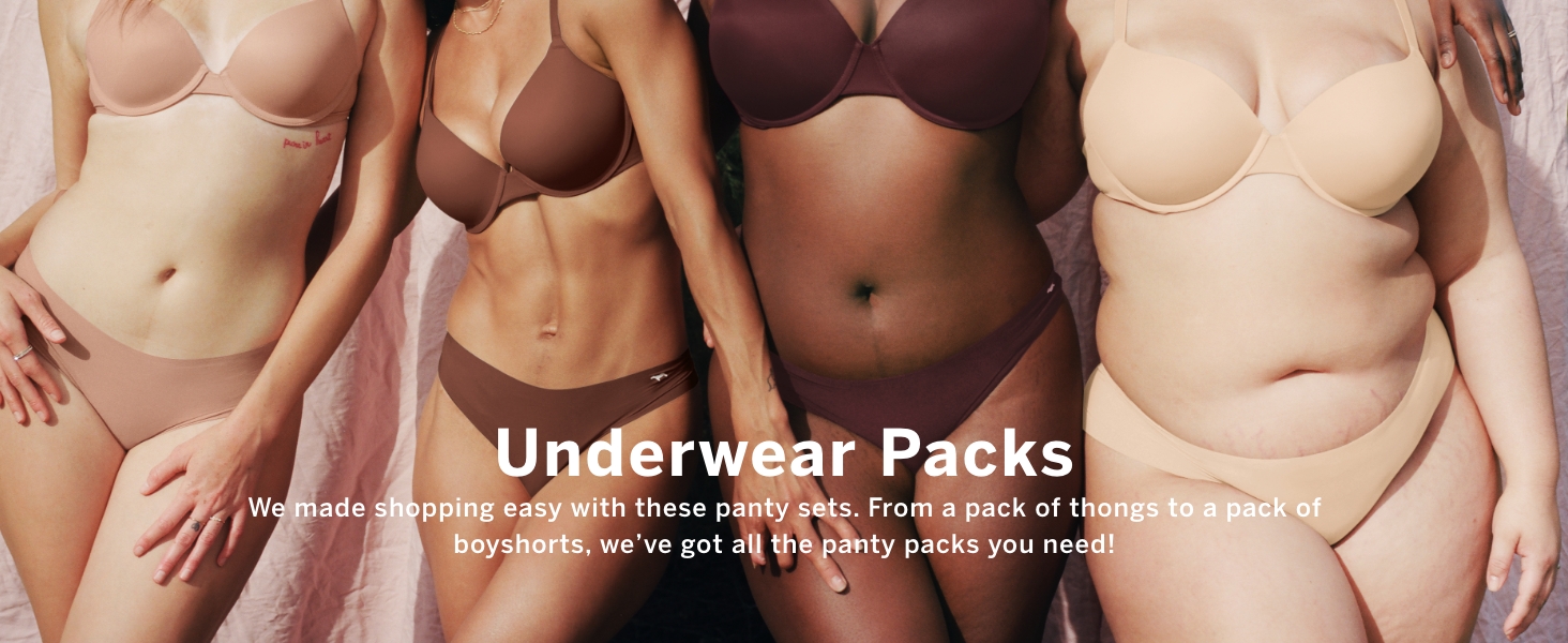 PINK, Underwear, Panty, Thong, multipack, Boyshorts