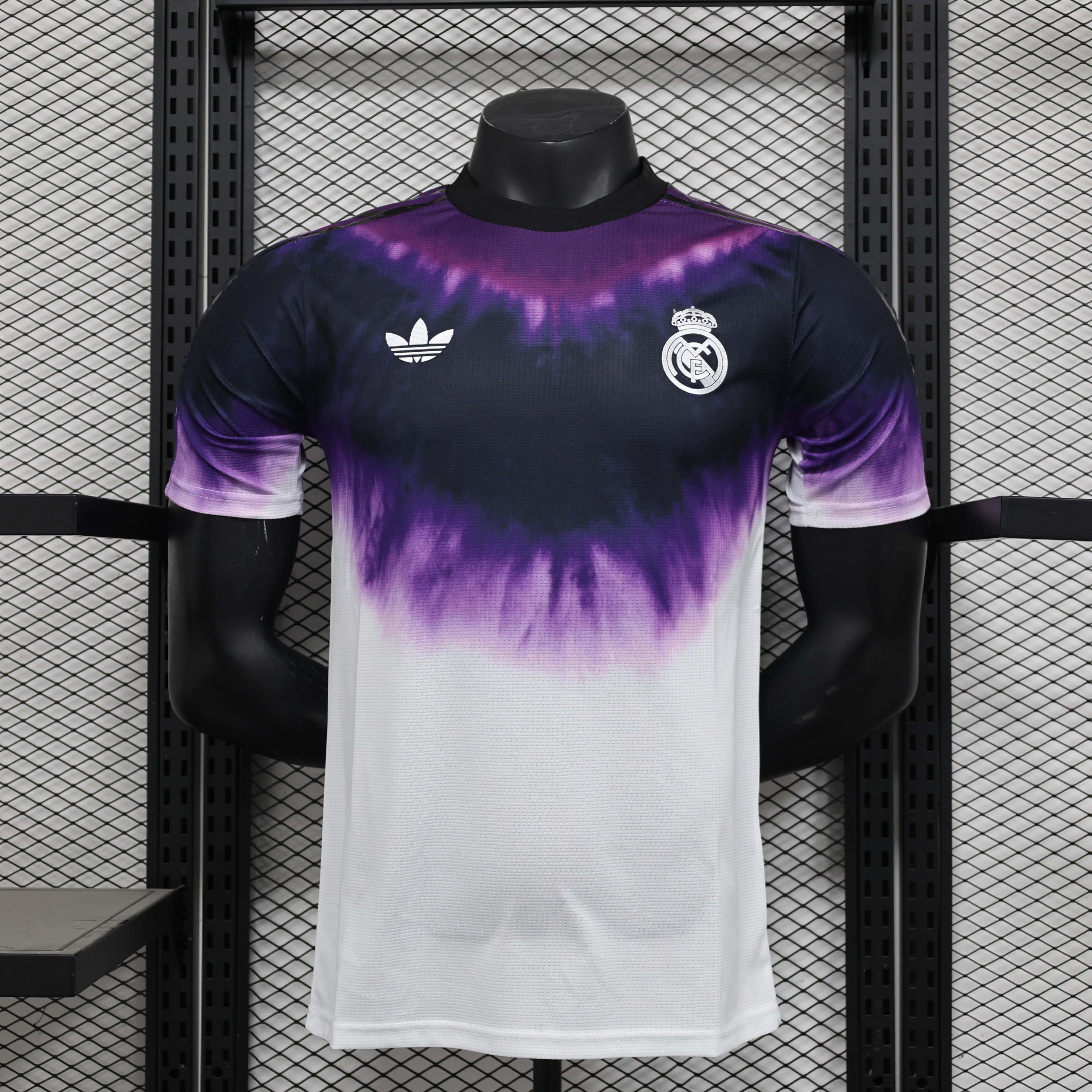 2025/2026 Player Version Real Madrid Anniversary Edition Black purple Football Shirt 1:1 Thai Quality:football jersey mysite: unitedjerseyfootball 邓江浪:football