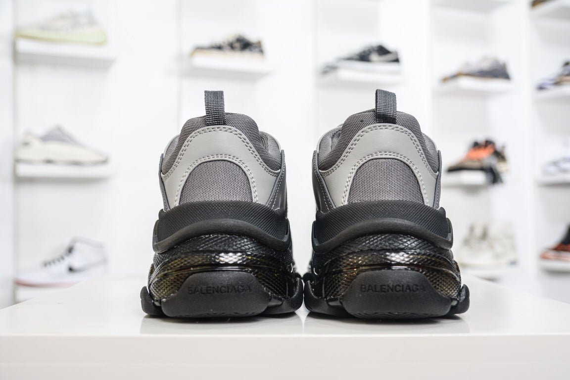 Balenciaga Triple S Clear Sole Sneaker Dark Grey、mysite、Cacoeks